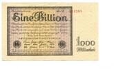 Deutschland, 1 Billion Mark -