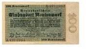 Deutschland, 100 Rentenmark -