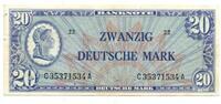 Deutschland, 20 Mark Bank Deutscher Länder, -
