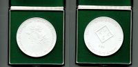 DDR/Berlin, Porzellan-Plakette, Verband d.Kleingärtner,Siedler u.Kleintierzüchter, -