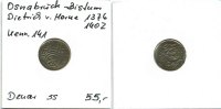 Osnabrück-Bistum, Pfennig, Dietrich v.Horne 1376-1402, -