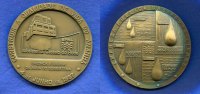 Portugal/Lissabon, Br.Medaille, Einweihung des Subsistema do Costalo do Bode, -