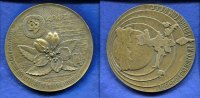 Portugal/Alvor, Br.Medaille, XI.Congress der nationalen Reisebüros der Region Algarve, -