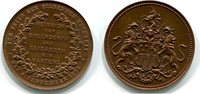 Hamburg, Br.-Medaille, Heinrich von Ohlendorff u.Elisabeth geb.Martens, -