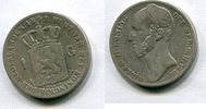 Niederlande 1 Gulden ~ William II. ~ -