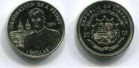 Liberia 1 Dollar 2005 ~ ~ Ordination of a Priest ~ unc 50.20 元 含税 ＋  66.94 元 运费