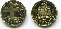 Barbados 5 Cents ~ Leuchtturm ~ -