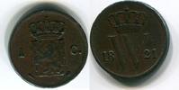Niederlande 1 Cent 1821 ~ Wilhelm I. ~ ss- 585.70 元 含税 ＋  83.67 元 运费