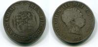 Großbritannien 1/2 Crown ~ Georg III. ~ -