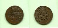 Braunschweig-Wolfenbüttel, 1 Denier Karl 1735-1780, -