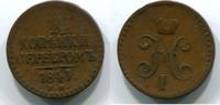 Russland 1/2 Kopeke ~ Nikolaus I. ~ -
