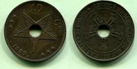 Belgisch Congo, 10 Centimes Leopold II. 1865-1909, -