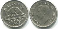 Kanada 5 Cents ~ Georg VI. ~ -