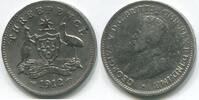 Australien 3 Pence ~ Georg V. ~ -