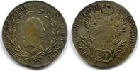 RDR/Österreich, 20 Kreuzer Franf II.(I.) 1792-1806-1835, -
