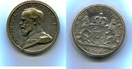 Bayern, Steckmedaille Bronze versilbert Ludwig III.1913-1918, -