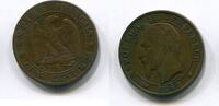 Frankreich 5 Centimes ~ Napoleon III. ~ -