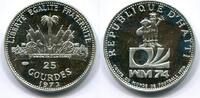 Haiti 25 Gourdes 1973 ~ WM 1974 ~ PP 108.77 元 含税 ＋  83.67 元 运费