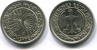 Weimarer Republik, 50 Pfennig -