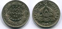 Honduras 10 Centavos 1967 ~ Republik ~ vz+ 50.20 元 含税 ＋  66.94 元 运费