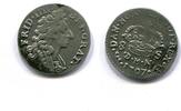 Norwegen, 8 Skilling Friedrich IV. 1699-1730, -
