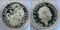 Großbritannien 2 Pounds ~ Red Dragon of Wales ~ -