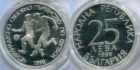 Bulgarien 25 Leva ~ Fußball WM ~ -