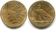 USA, 10 Dollars Indian Head, -
