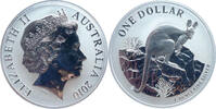 Australien 1 Dollar Känguru - 1 Oz Silber -