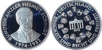 Deutschland Medaille Bundeskanzler Helmut Schmidt 1974-1982 -