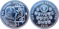 Deutschland Medaille Die Deutsche Prägestätten - Lucas Cranach der Jüngere 1515-1586 - versilbert -