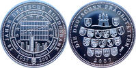 Deutschland Medaille Die Deutschen Prägestätten - 50 Jahre Deutsche Bundesbank 1957-2007 -versilbert -