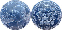 Deutschland Medaille Die Deutschen Prägestätten - Otto von Bismarck 1815-1898 - versilbert -