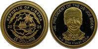 Liberia 25 Dollar 46. Präsident der USA - Joe Biden - 0,5 g gold -