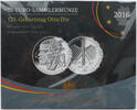 BRD 20 Euro 20-Euro-Sammlermünze - 125. Geburtstag Otto Dix - -