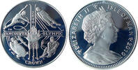 Insel Man 1 Crown Olympische Winterspiele 2010 in Vancouver -Eissportarten- -