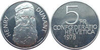 Schweiz 5 Franken 150. Geburtstag von Henry Dunant -