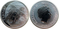 Niue 2 Dollars Karettschildkröte - 1 Oz Silber -