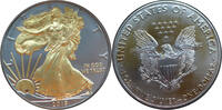 USA 1 Dollar Golden Enigma Edition -American Eagle- 1 Oz Ag mit Schwarz-Ruthenium & Gold -