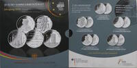 BRD 5 x 20 Euro 20-Euro-Sammlermünzenset -