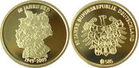 Bundesrepublik Deutschland Medaille, Gold Gedenkprägung 60 Jahre Bundesrepublik Deutschland -