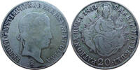RDR Haus Habsburg 20 Kreuzer 1841 B Ferdinand I. (1835 - 1848) ss 167.34 元 含税 ＋  66.94 元 运费