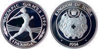 Tonga 1 Pa'anga Olympische Spiele 1996 Atlanta - Speerwerfer - -