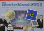 Deutschland 3,88 Euro Euro-Kursmünzensatz + Dauerbriefmarken der Dt. Post in orig. Folder -
