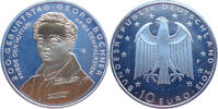 Deutschland 10 Euro 200. Geburtstag Georg Büchner - versilbert, teilvergoldet -