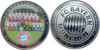 Liberia 1 Dollar Geschichte des FC Bayern -Bundesliga Saison 2006/2007- mit Farbaufkleber -