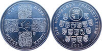 Deutschland Medaille Die Deutschen Prägestätten - 150 Jahre Rotes Kreuz - versilbert -