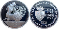 Andorra 10 Dinerst 1994 UN-Mitgliedschaft PP, Rand leicht fleckig 332.36 元292.27 元 含税 ＋  66.81 元 运费