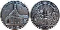 Deutschland Medaille Weihnachtstaler 1990 Spitalkirche Ingolstadt - Anbetung der Könige -