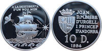 Andorra 10 Diners 1994 500. Jahrestag der Entdeckung Amerikas PP 333.19 元 含税 ＋  66.81 元 运费